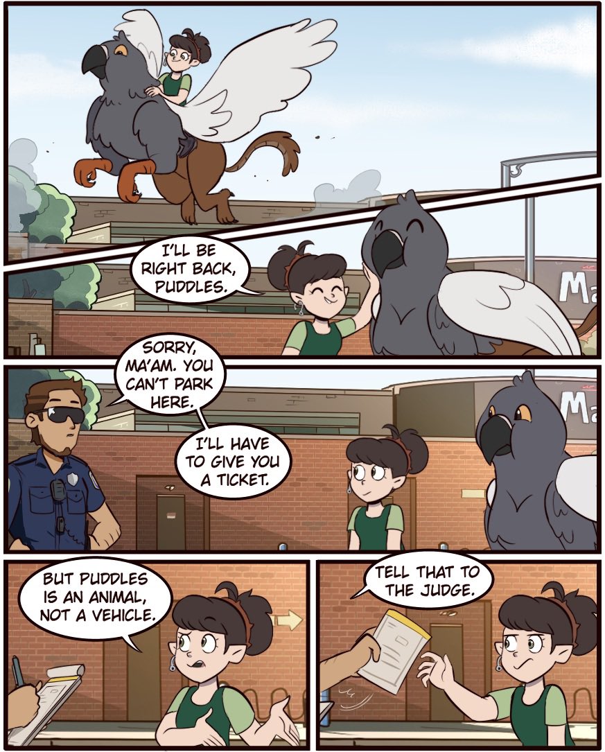 MoringmarkMark's tweet photo. Parking Tickets #TheOwlHouse #toh https://t.co/Dw4bf2sTpO
