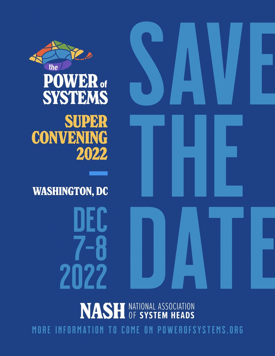 NASH_EDU's tweet photo. Join us in DC for #PowerofSystems Superconvening 2022! https://t.co/HAA2BQl4oh