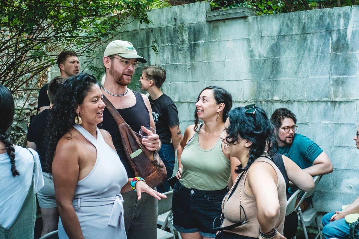 twc_org's tweet photo. A big thank you to everyone who came out to the You Can Say That reading at Unnamable Books! We were lucky to have such talented readers share their work with us. Many thanks to Unnameable Books for the lovely venue and to @vitogrippi for capturing these beautiful photos. https://t.co/1Z4ztLXAoG