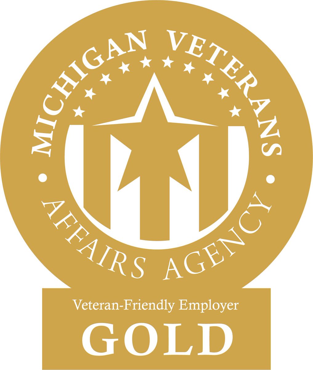 MichiganTalent's tweet photo. Thanks in part to the hard work of our Veterans' Employment Services team, @MichiganLEO has earned Gold-level Veteran-Friendly Employer status from @MIVeteran for our commitment to hire, retain &amp; support military veterans. ➡️ https://t.co/txgGGAajf9. #MiVeterans #GoldVFE https://t.co/d5rawZg7WN