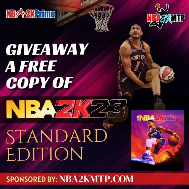 2KIntel's tweet photo. 🚨 #Giveaway A Free Copy Of #NBA2K23 Standard Edition (Or $60)

To Enter:
👉 Follow @2KIntel @NBA2KPrime @nba2kmtp
👉 Must Like And Retweet
👉 Tag 2 Or More Friends In Comment

Winner Will Be Up On 9Th September (Friday) 6PM PT

SPONSORED: https://t.co/CNby2VAkSz 

#NBA2K #2KDay https://t.co/elajU1hdTJ