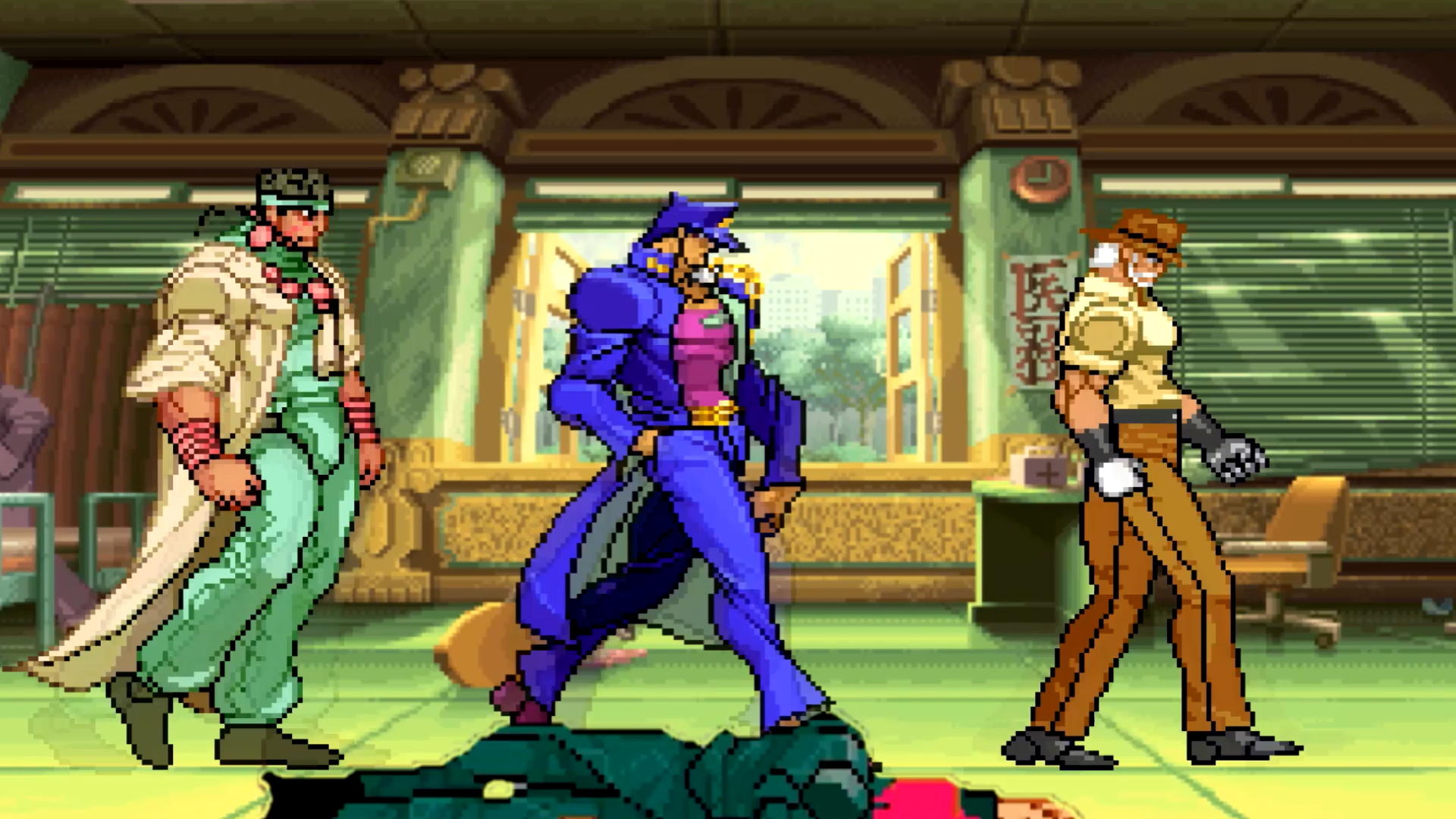 Fighting-Games Daily on X: JoJo's Bizarre Adventure, but's a Dr