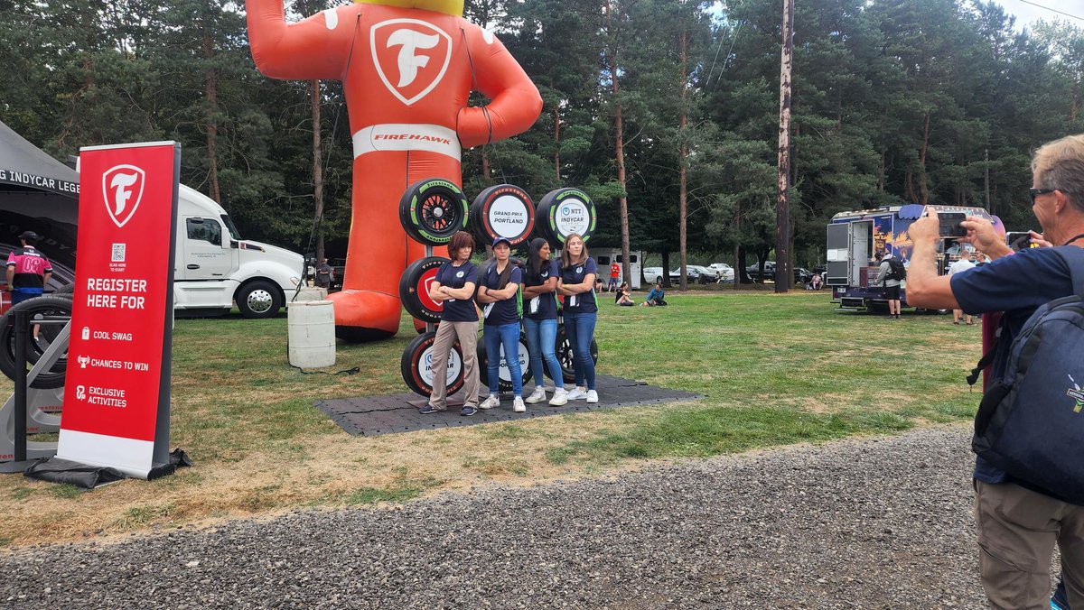 BeAthenianSTEM's tweet photo. "I did not know that there were engineers in the Motorsports industry that focus on the tires of the cars. Seeing how passionate everyone on the team was about the sport was amazing."
#Firestone #PortlandGrandPrix #indycar #tyres #motorsports #racing #GirlsinSTEM #athenaracing https://t.co/y8LQXAsOiF