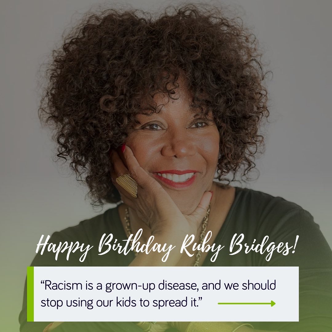 Happy 68th Birthday Ruby Bridges! 