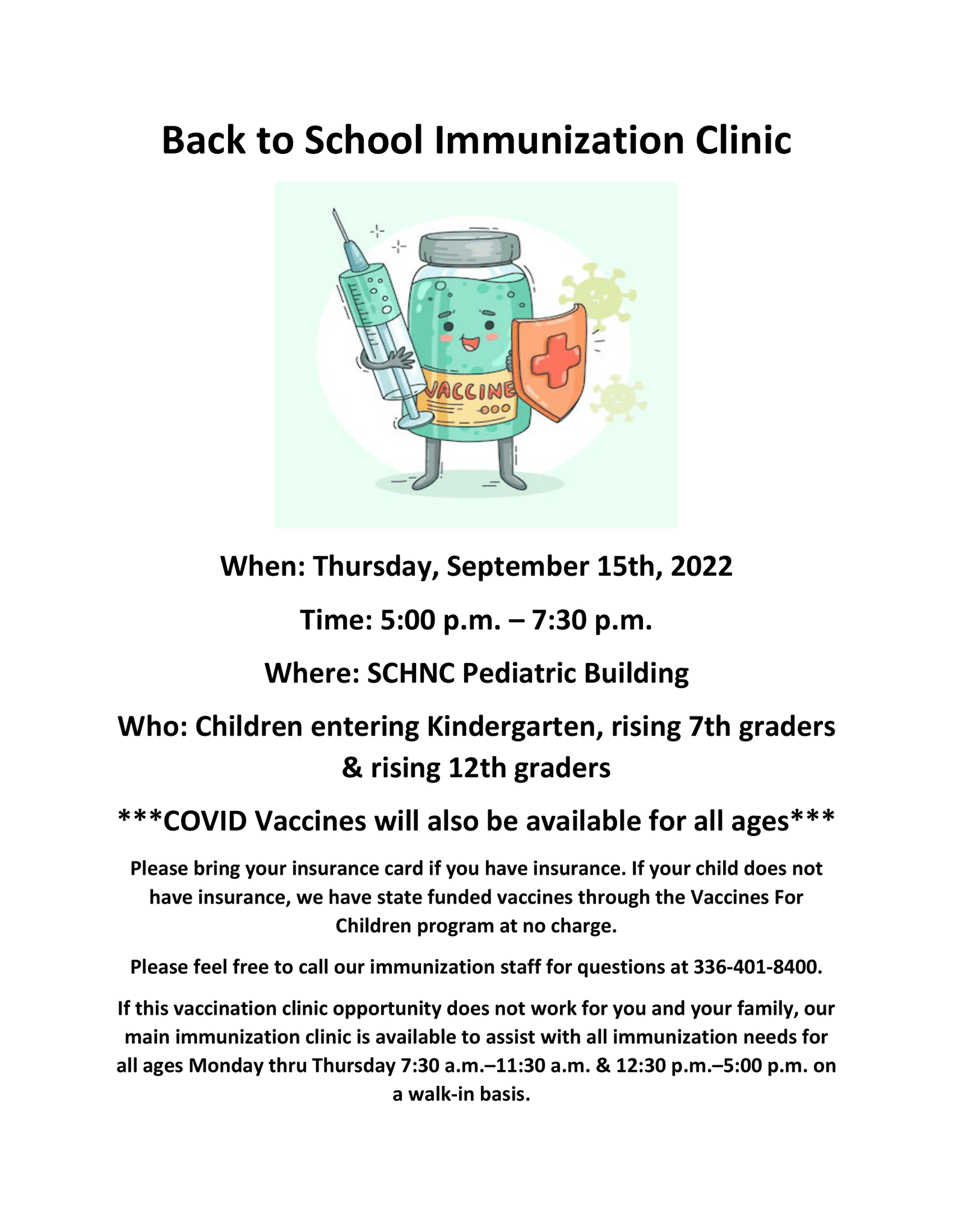 Surry County Schools on Twitter "Do your children need updated