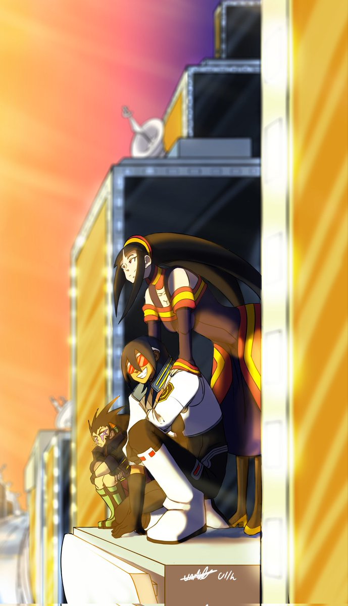 Un_of_UnMeTaL's tweet photo. Quick draw

Together for the beginning of a day

Mega man StarForce https://t.co/6llNXe3D7Q