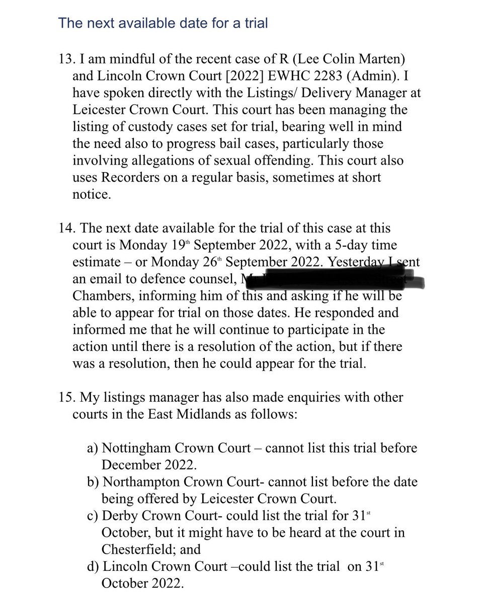 Azza_Brown's tweet image. This is the result of an underfunded system left to rot. No more gaslighting from the govt. This is the reality of the consequences: HHJ Raynor 8/9/22