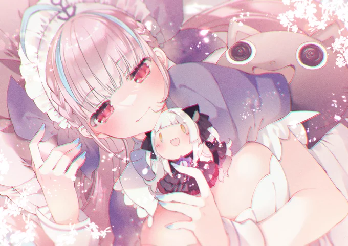 お疲れメイド(*˘︶˘*).。.:* #あくあーと 