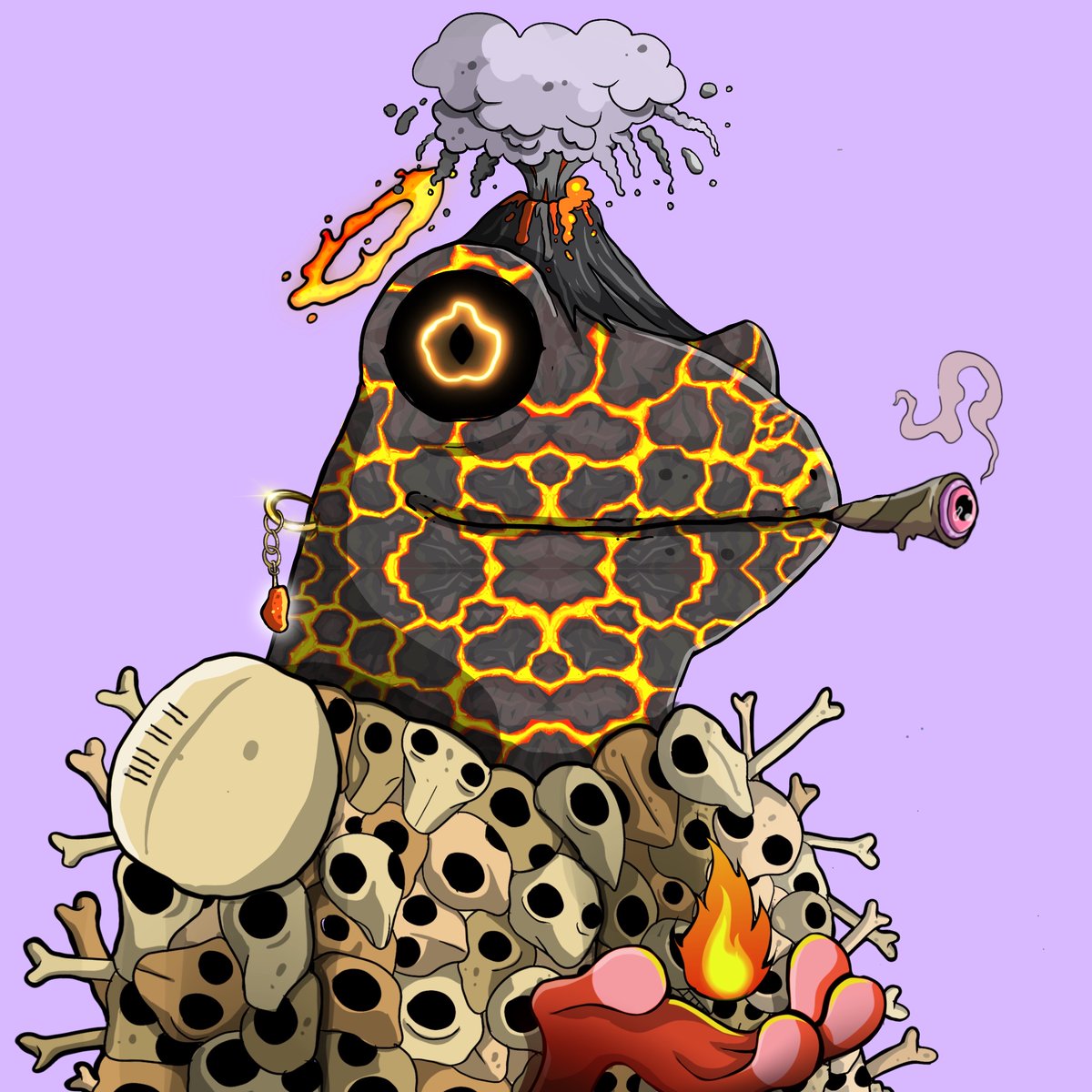 TheStonedFrogs's tweet image. THE 4 ELEMENTS  🌊🌍💨🔥