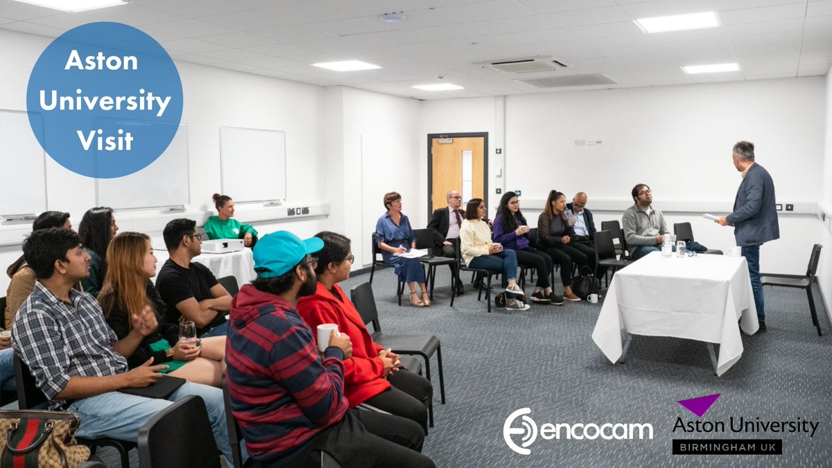 Encocam welcomed a group of postgraduates from Aston University for a site visit and tour of our manufacturing facilities.

Dr Mike Ashmead OBE, Chairman of Encocam and an alumni of Aston used this event to encourage the graduates.

#Astonuniversity #Encocam #alumni #OBE