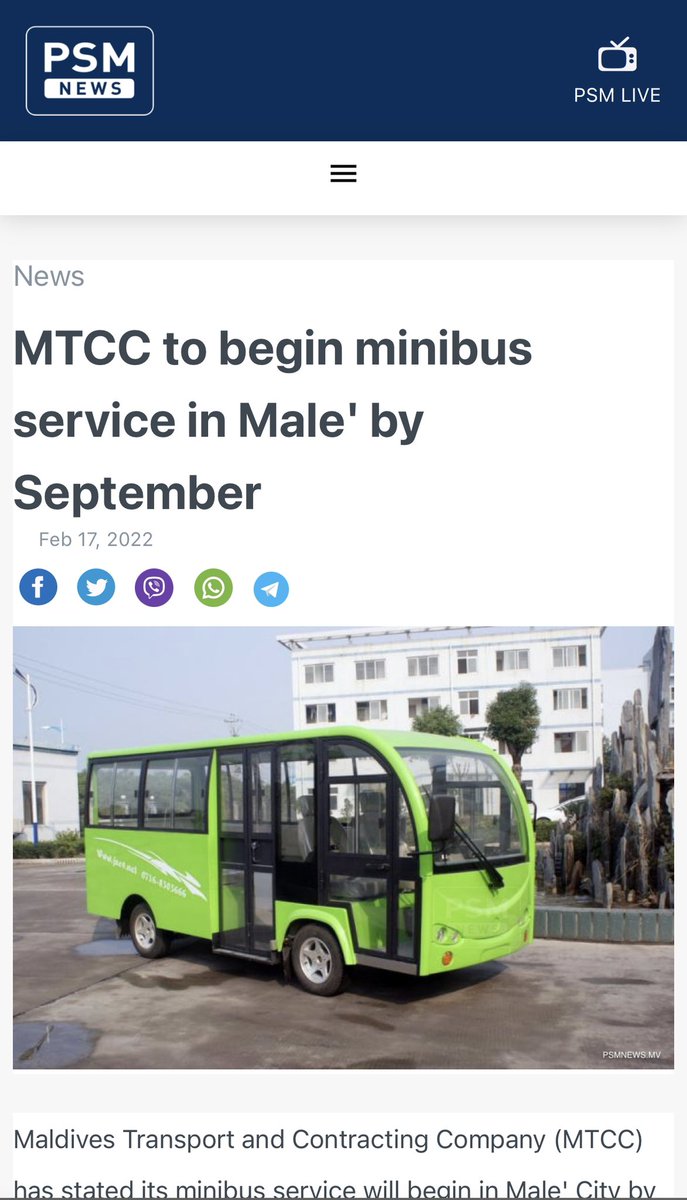RazzanMDV's tweet photo. @psmnewsmv ga isthihaaru kuran article ga ves inee buggy style electric bus eh ge photo beynun kohffa. Ekamu genaee bodethi adu gadha thimaavehtah adhi sih hatha nurakaatheri bus thakeh. #IbuFail
https://t.co/dQfOfPvFMU https://t.co/cFNCaUIohm