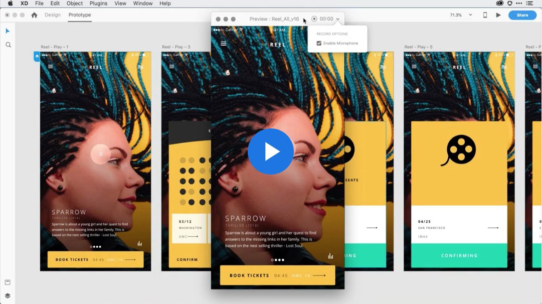 🎤 Record prototypes with narration in Adobe XD to better communicate design decisions and intent: adobe.ly/3To851v