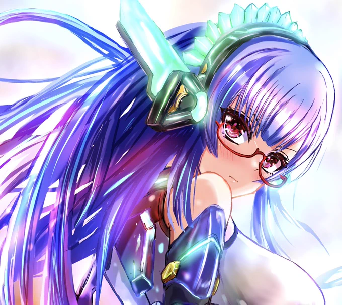目の塗り方色々試してるけど、全然うまくいかん。好きな絵が多すぎて真似ようとしてもブレまくるし、なんかベタってしてしまう 