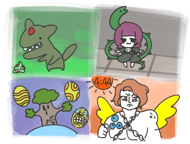 うろおぼえでかいた煉獄(今回はいろつき) 