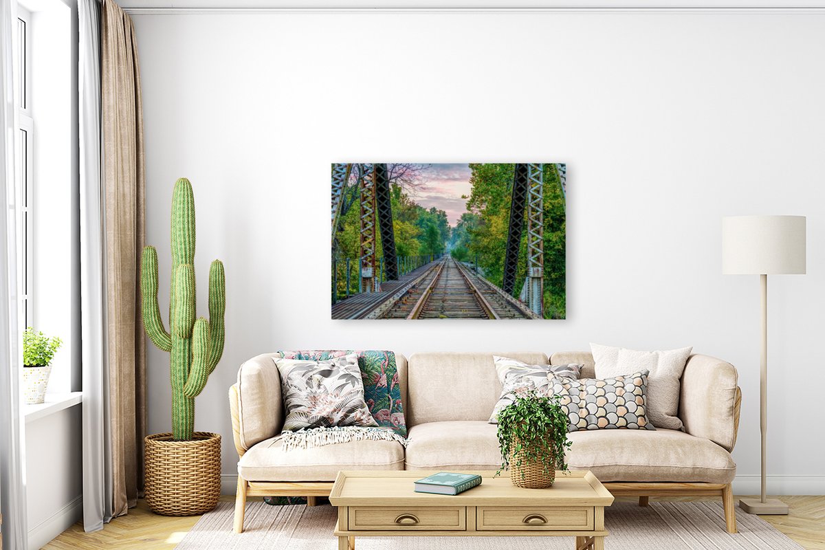 TMomPhotography's tweet image. Morning Over The Tracks Wall Art - Save 10% This photo was taken on an abandoned railroad track bridge in Springfield Missouri.
pictorem.com/620946/Morning…

#photography #railroadtracks #artforsale