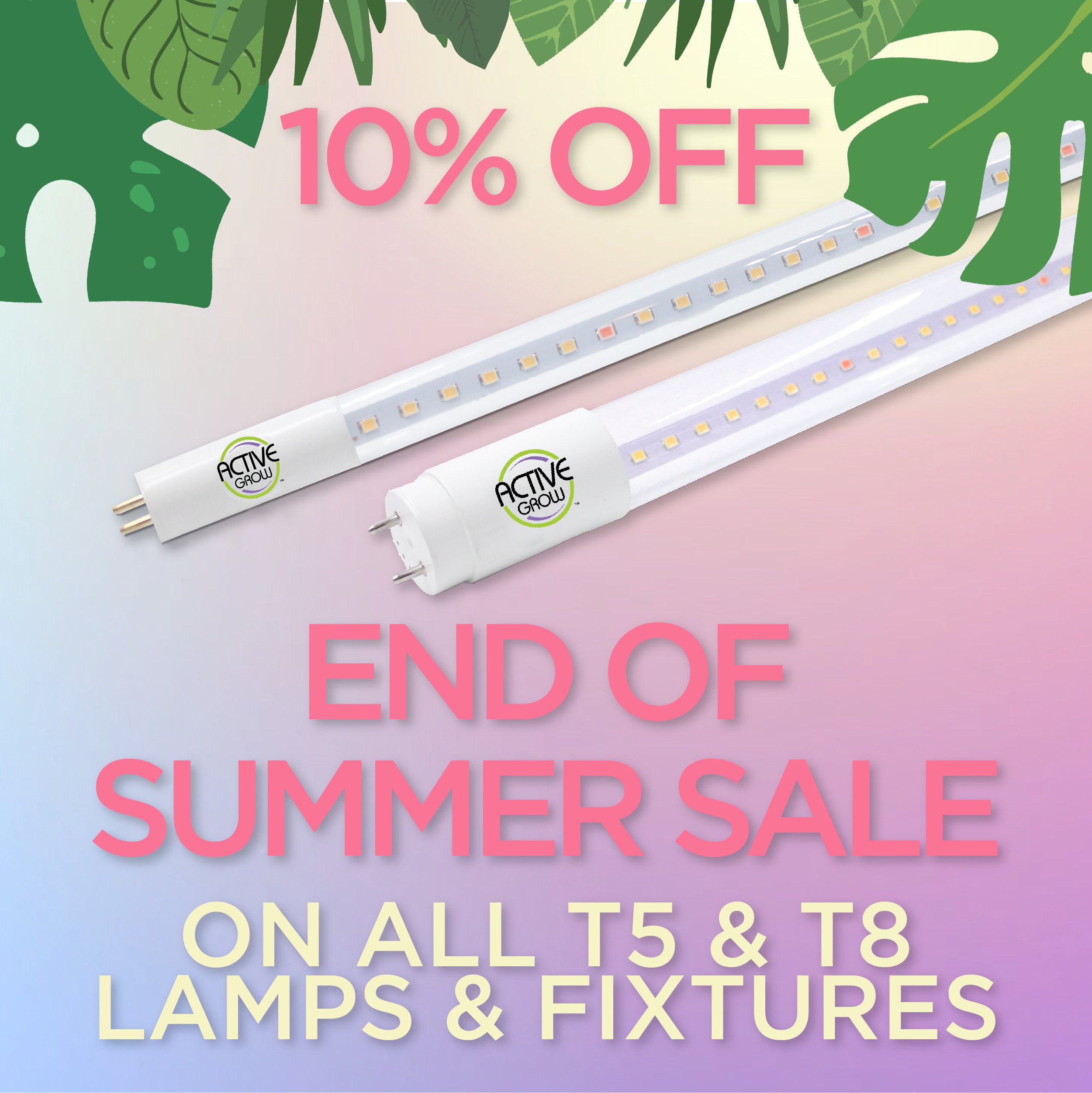 Active grow t8 led deals