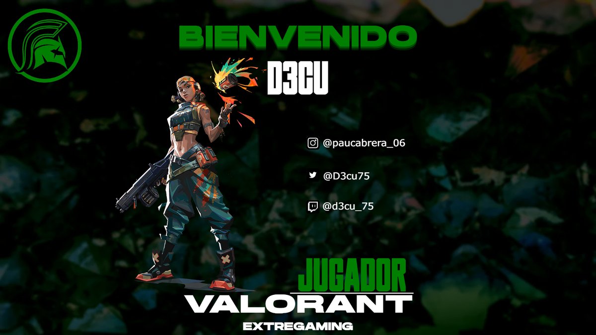 extregaming's tweet image. Hoy os traemos a @D3cu75 , nuestro jugador más explosivo y constante.