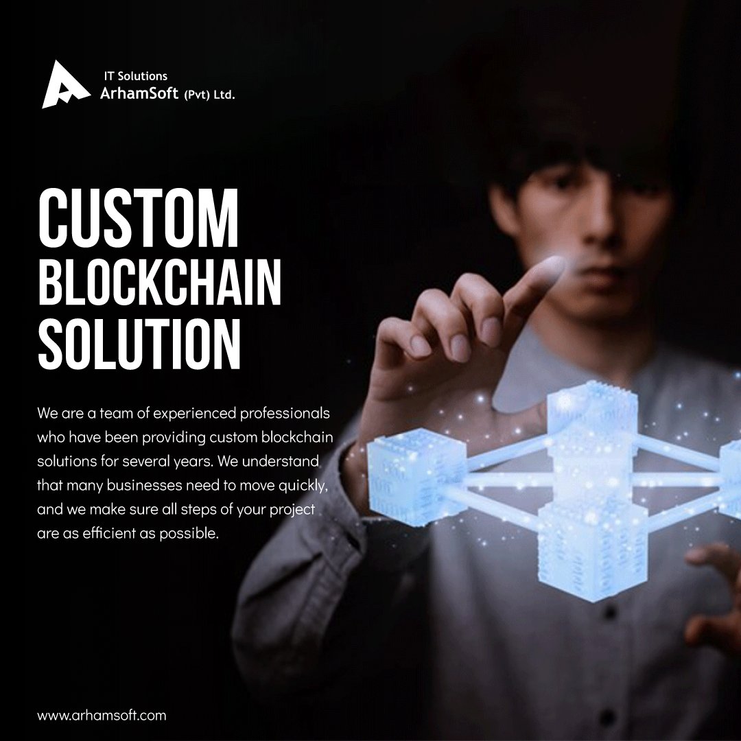 ArhamSoft's tweet photo. We provide best blockchain services to our customers, we are committed to building a better future.
https://t.co/B3j3qD5DuX
#blockchain #blockchainsolution #blockchaindevelopment #blockchainservices #customblockchainsolutions #arhamsoft https://t.co/LImzPLNIam