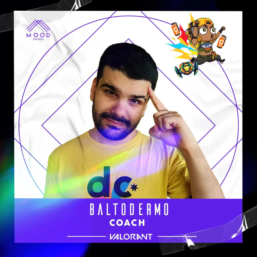 Baltodermo's tweet photo. Ya vengo trabajando hace 1 mes con @MoodeSports como coach de #Valorant pero hoy lo hago oficial con la imagen (queda más lindo)

A darlo todo!🧠 https://t.co/CXeVIOcReJ