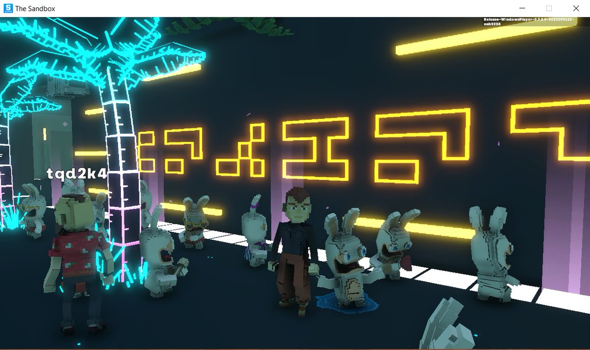 DaddyMetaver2e's tweet photo. @TheSandboxGame @RabbidsOfficial I just participated in the #SandboxAlphaS3Giveaway for a chance to win 500 SAND! Found the Disco Rabbid, check out my screenshot below!
👇 https://t.co/fGdbD68Hh3