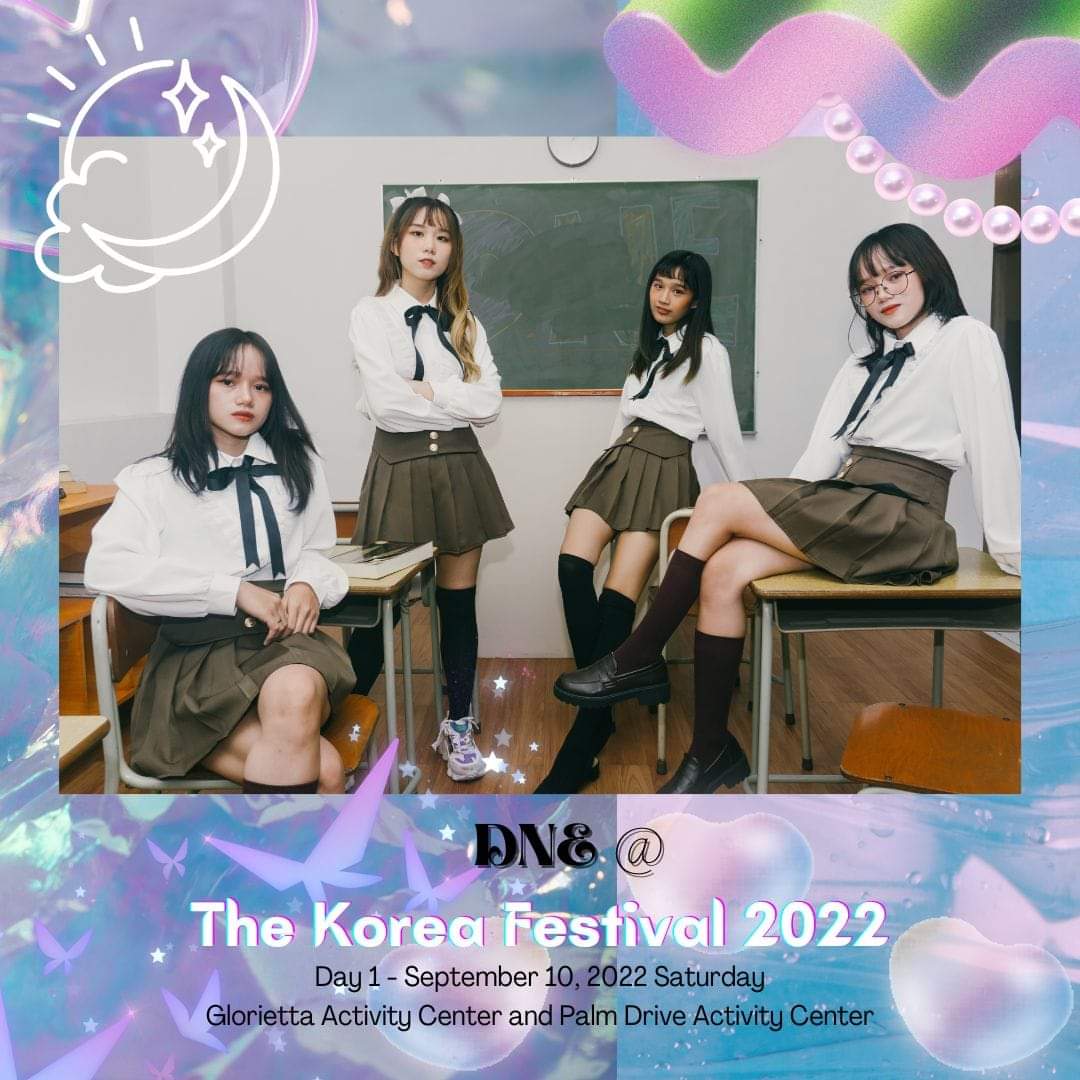 WDuran48's tweet photo. 🪐 NOTICE 🪐

#DNE will be performing at the 2022 Korea Festival this Saturday, Sept. 10 at the Glorietta Activity Center! 

It is our first event that is centered on Korean culture. It will be a new crowd, so please cheer for us! 

Admission is free! See you there!
#MNL48 https://t.co/ErEto0TMBm