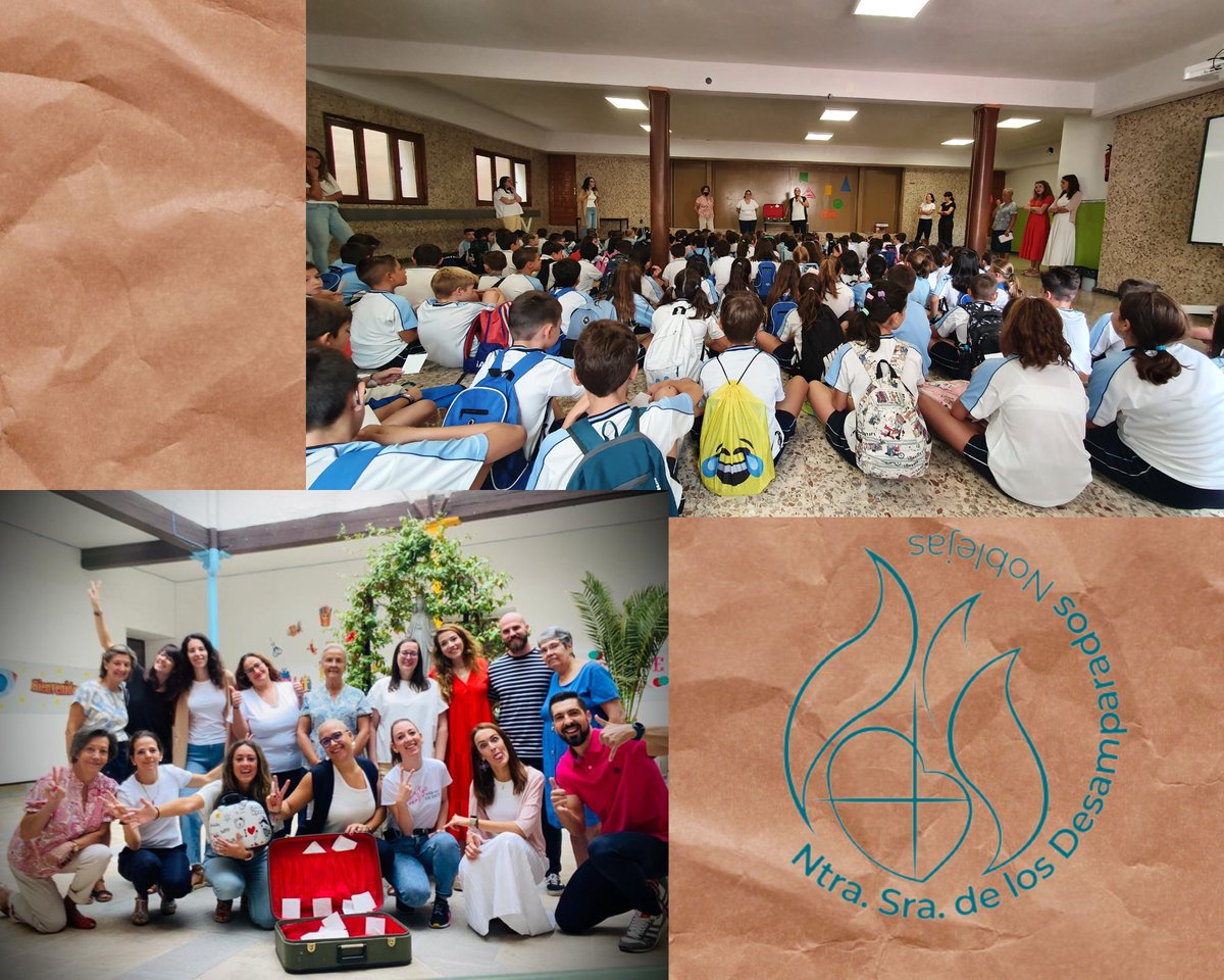 DiocNoblejas's tweet photo. Qué gran comienzo de curso hemos tenido y qué ilusión nos ha hecho ver a todos nuestros alumnos felices y motivados en su primer día. Hoy comenzamos un viaje maravilloso.🧳 🛫 #ColegiosHHCC #EducaciónVicenciana #Noblejas https://t.co/Vot3I0kgVH