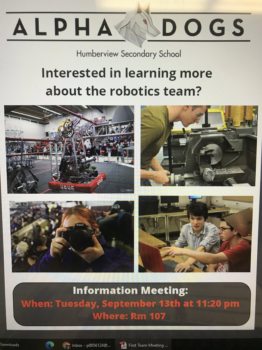 First meeting - new members welcome!  See you Tuesday!