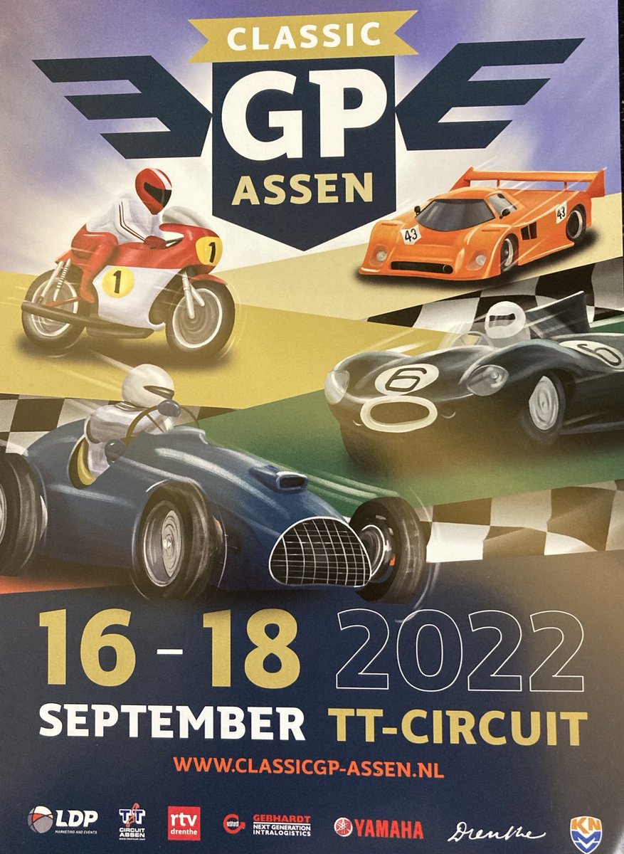 Borkmeister's tweet photo. Kaartje is binnen voor de ⁦@classicgp_assen⁩ ga zaterdag 17 september. Mag met dit kaartje ook in de #paddoc lekker het oude spul van dichtbij bewonderen. ⁦@ttcircuitassen⁩ ⁦@VriendenTT⁩ https://t.co/3T2tcSMMNQ