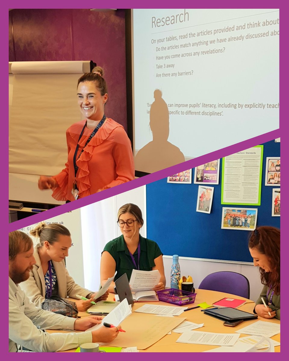 TELAteaching's tweet photo. It was a 'Curriculum & Literacy' day today for the TELA trainees. Sarah quoted " A good understanding of literacy is essential for learning. We discussed ways to improve literacy in our specialised subjects"
Thank you to @LucyPole5 for your delivery #teachertraining #LiteracyDay https://t.co/dJsbJKNcsR