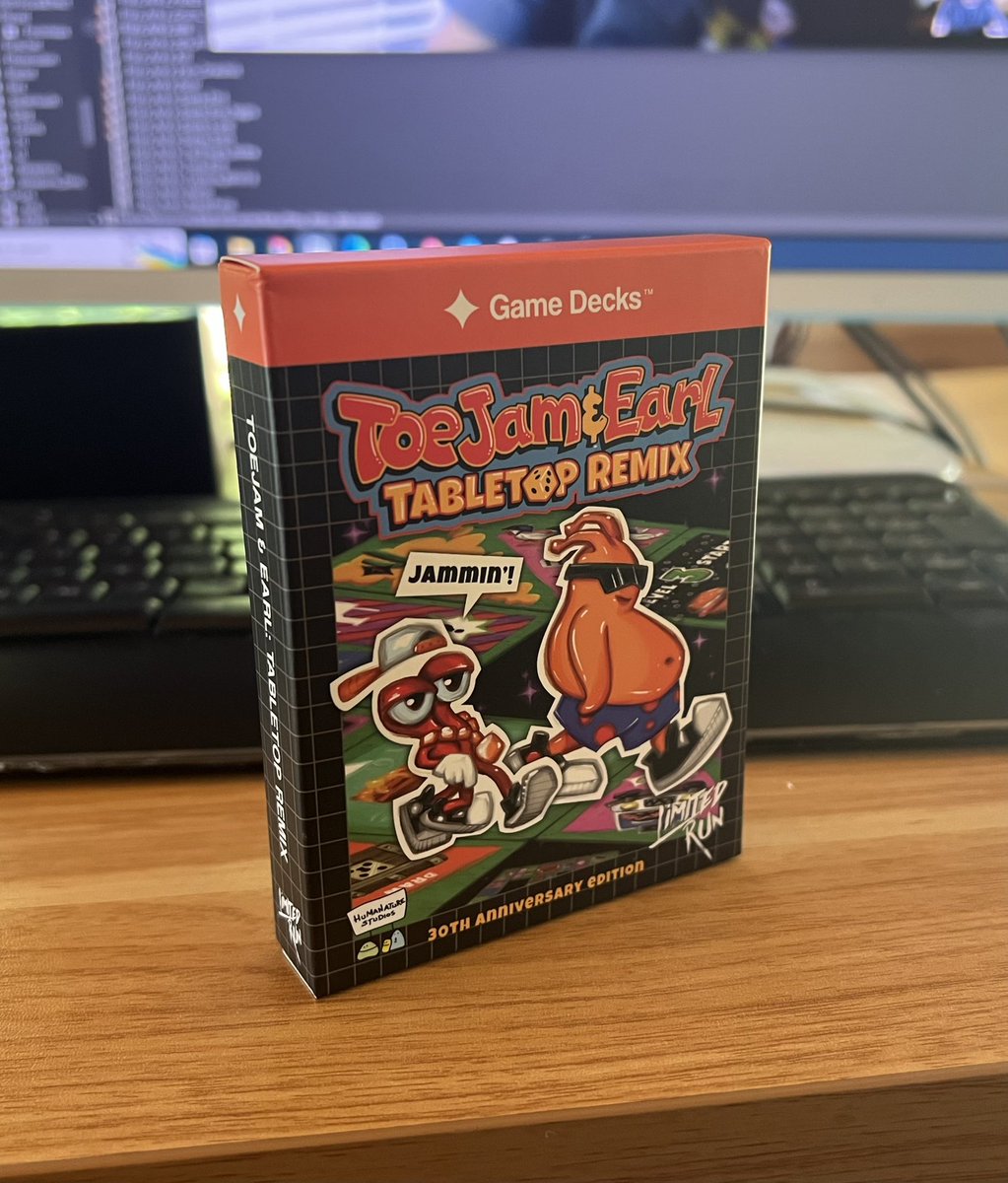 Just look at this… 🥺😳🥰 

I present to you ToeJam &amp; Earl Tabletop Remix
