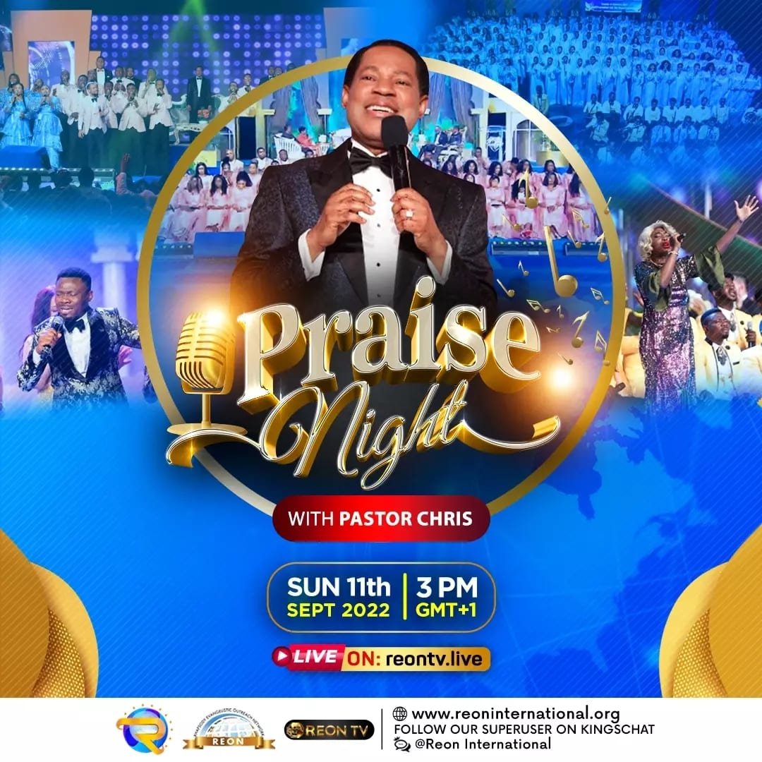 reonintl's tweet photo. ๐ผ๐ต๐ถ PRAISE NIGHT WITH PASTOR CHRIS๐ท๐บ
Join us this coming Sunday for the Praise Night with Pastor Chris๐๐๐ฅฐ
Praise is one of the most amazing weapons of war in the spirit."๐ฏ
-Pastor Chris
#PASTORCHRISLIVE
#PRAISENIGHT
#ROW
#RhapsodyOfRealities
#REON22
#RORTV
#REONTV https://t.co/P0M0mVFji7