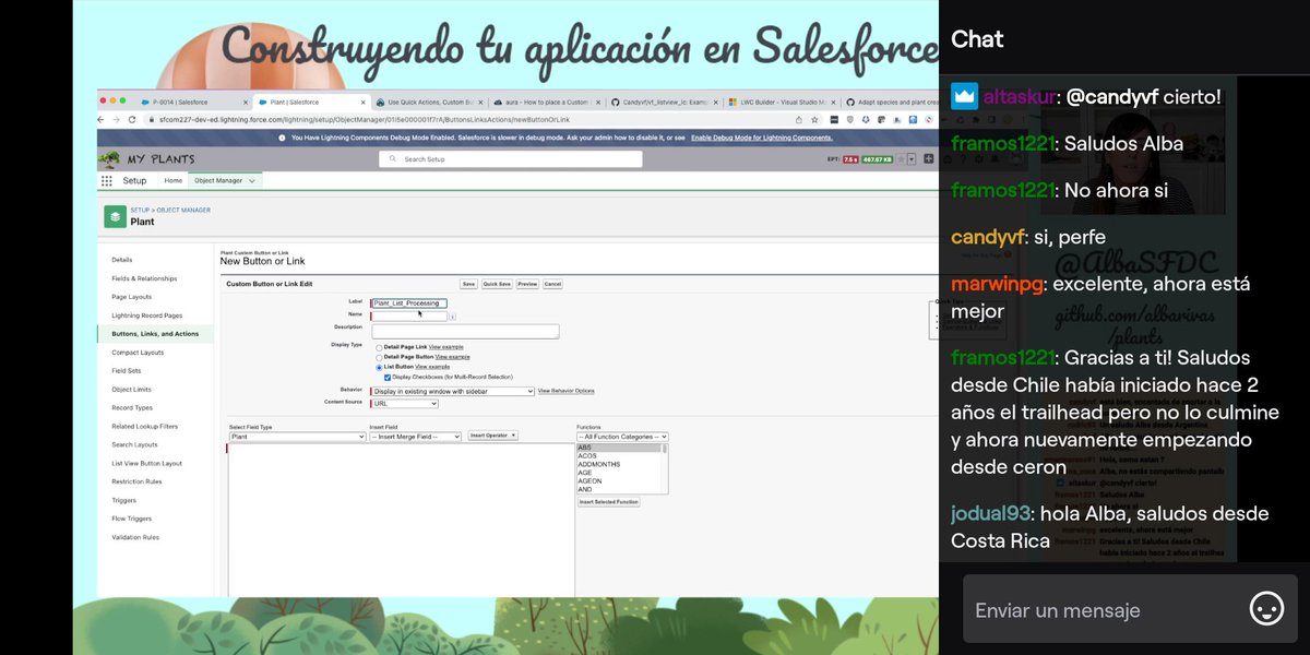 ¡ <a href="/AlbaSFDC/">Alba Rivas</a> está en directo!
Building your first Salesforce app
Únete en Twitch twitch.tv/r/e/eyJsb2NhdG…