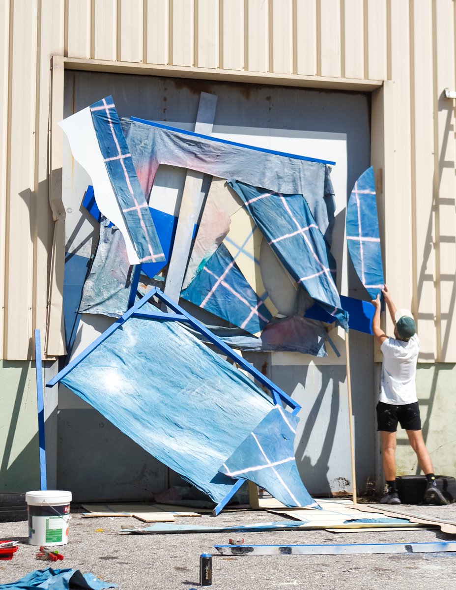 Rivadeneira___'s tweet photo. Throwback to last year when I built one of two installations at PADA. An art residency in the outskirts of Lisbon.
Cant wait to build more artworks like this.
How does the future of these interactive pieces mixes with the #NFT space?
#postnft #art #postabtraction #abstract https://t.co/MyP8P1RgvT