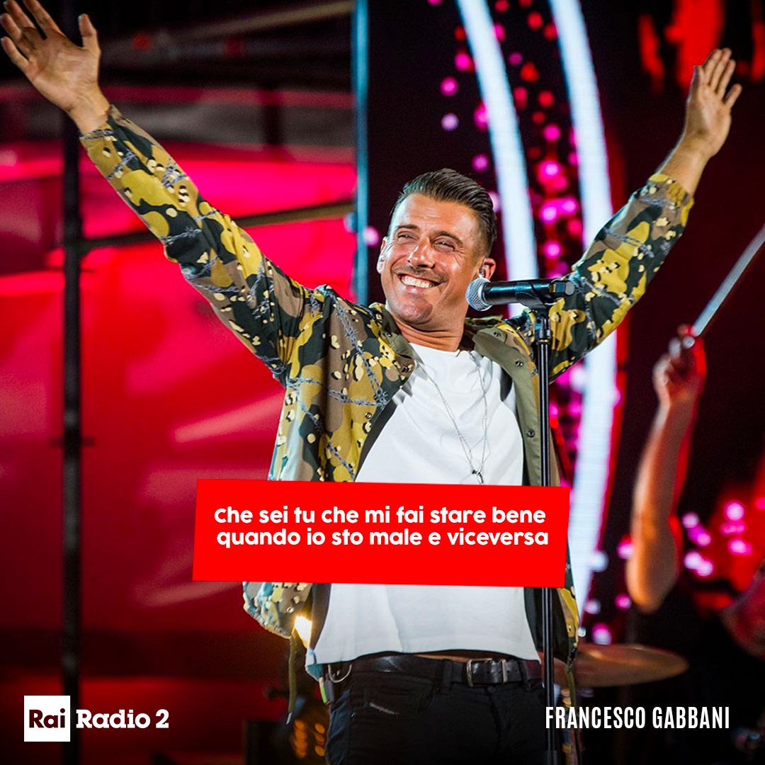 RaiRadio2's tweet photo. Tanti auguri di buon compleanno a @frankgabbani 🎂 https://t.co/YpFHEMH6IV