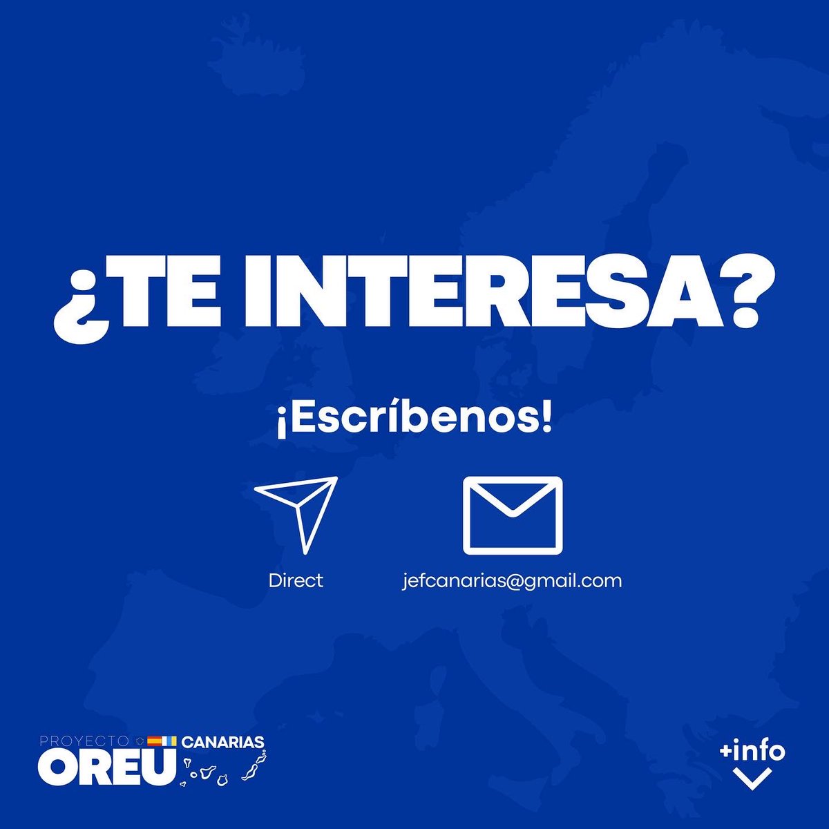 jef_canarias's tweet photo. ¡PARTICIPA!
Del 24 al 27 de septiembre, #JEF #Canarias llevará a cabo el proyecto #OREU, una oportunidad única para que la juventud canaria conozca más a fondo la #UE 🇪🇺
💚 ¡Inscríbete! En el siguiente enlace: https://t.co/IjmhL6O3yb https://t.co/24DdMYxeky