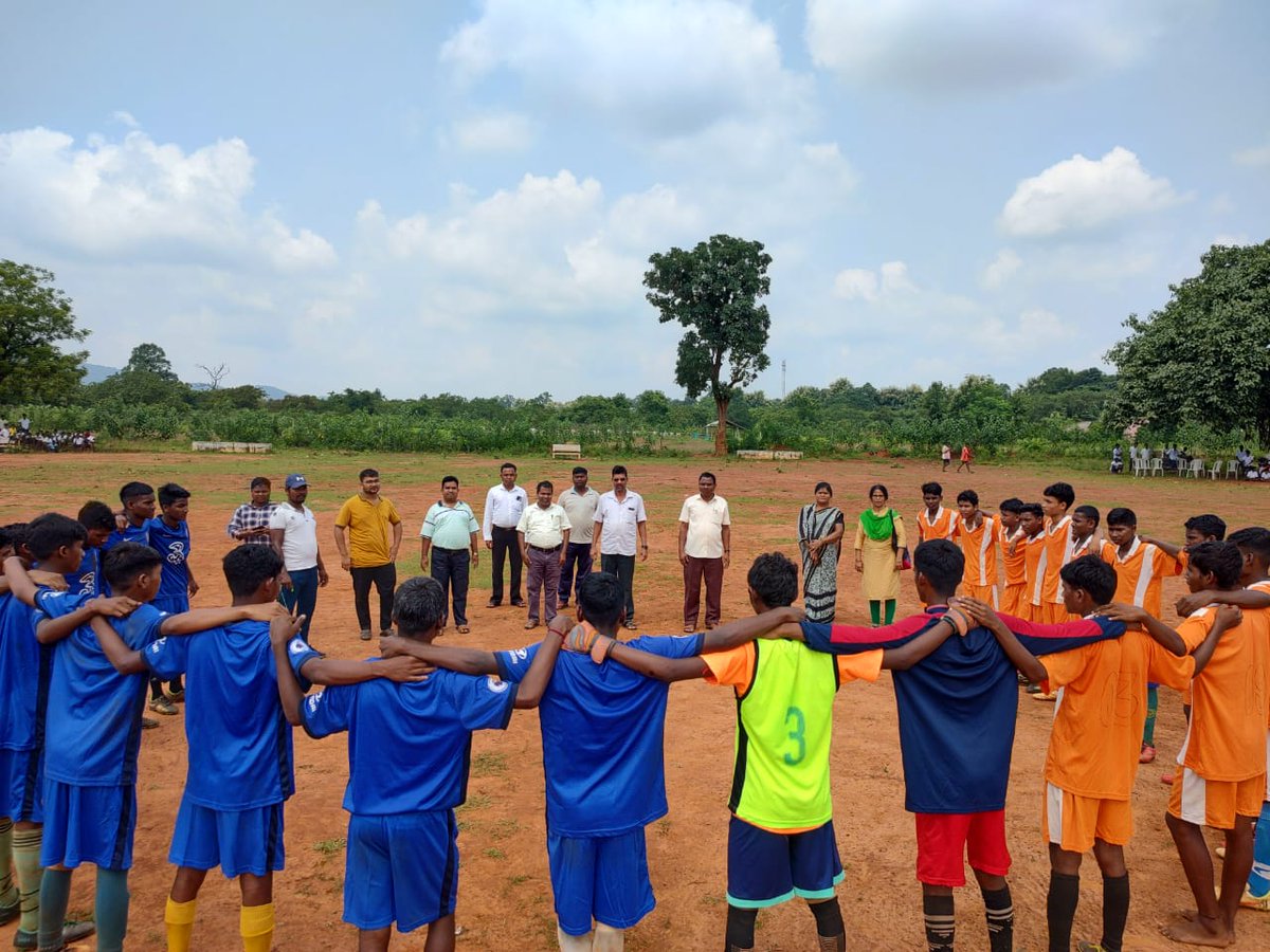 scstdevdept's tweet photo. Inter-house sports competitions in high Schools of Keonjhar and Dhenkanal districts as part of 5T mandate.
#5T #HST

#stscdevelopment #football

@scstdevdept @GuhaIas @SecyChief @saraka_fan @MoSarkar5T https://t.co/S3OwcPDTWK