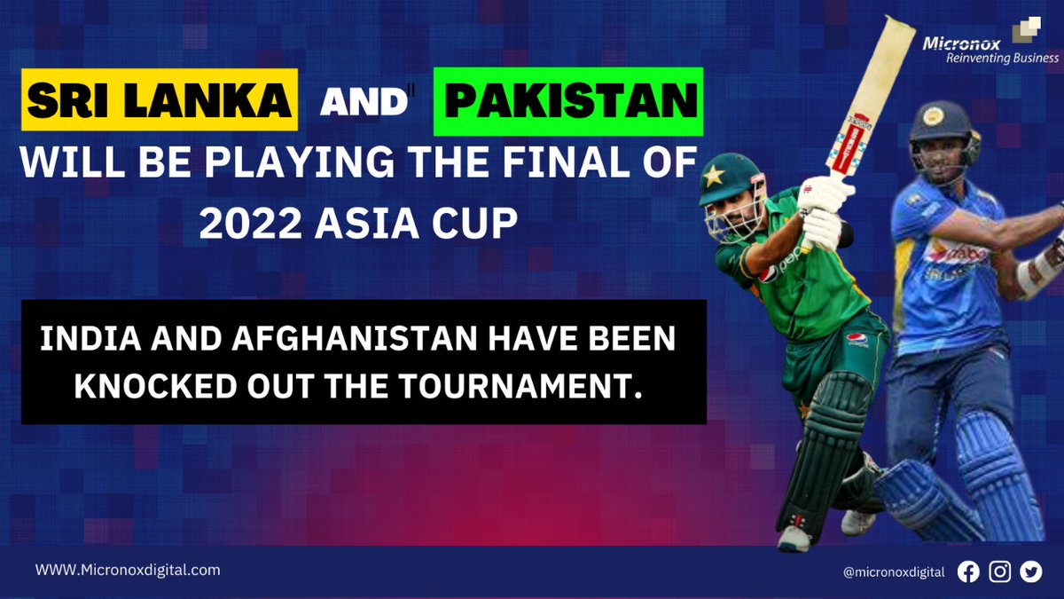 MicronoxDigital's tweet photo. #AsiaCup2022 #PAKvsSL #AsiaCupFinal 
@MicronoxDigital https://t.co/ppyuqNMTFS