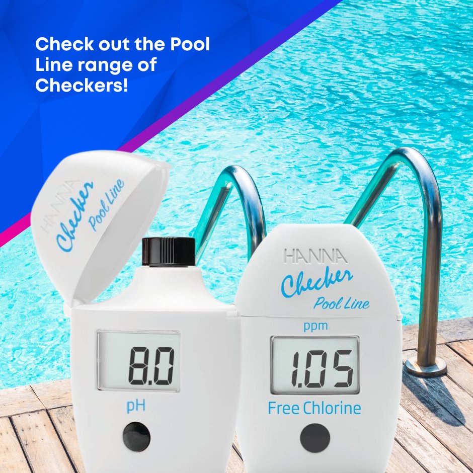 Hanna Instruments UK on Twitter "Our Pool Line Checkers 🏊🌊 Hanna’s