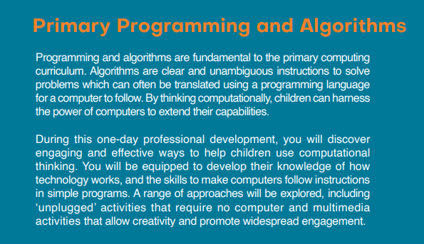 CompSciCastle's tweet photo. 💻We're excited to announce our first face-to-face NCCE course for this new academic year! 💻

Join us at IKB Primary School, Wellington, Somerset on 22 September 2022 for Primary Programming and Algorithms with @DigitalPrimaryT

Book your place here: https://t.co/F6twqeF3cp https://t.co/4uhlFjmS1G