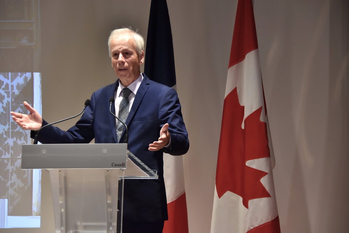 HonStephaneDion's tweet photo. Bonjour Paris! Kicking off a new adventure at @CanEmbFrance as Ambassador designate of 🇨🇦 to 🇫🇷 and 🇲🇨 and Special Envoy to the EU and Europe. I am honoured to represent Canada in France, a crucial country, and I look forward to working with the team! #CAFRFriendship https://t.co/tI2Qpf5Uln