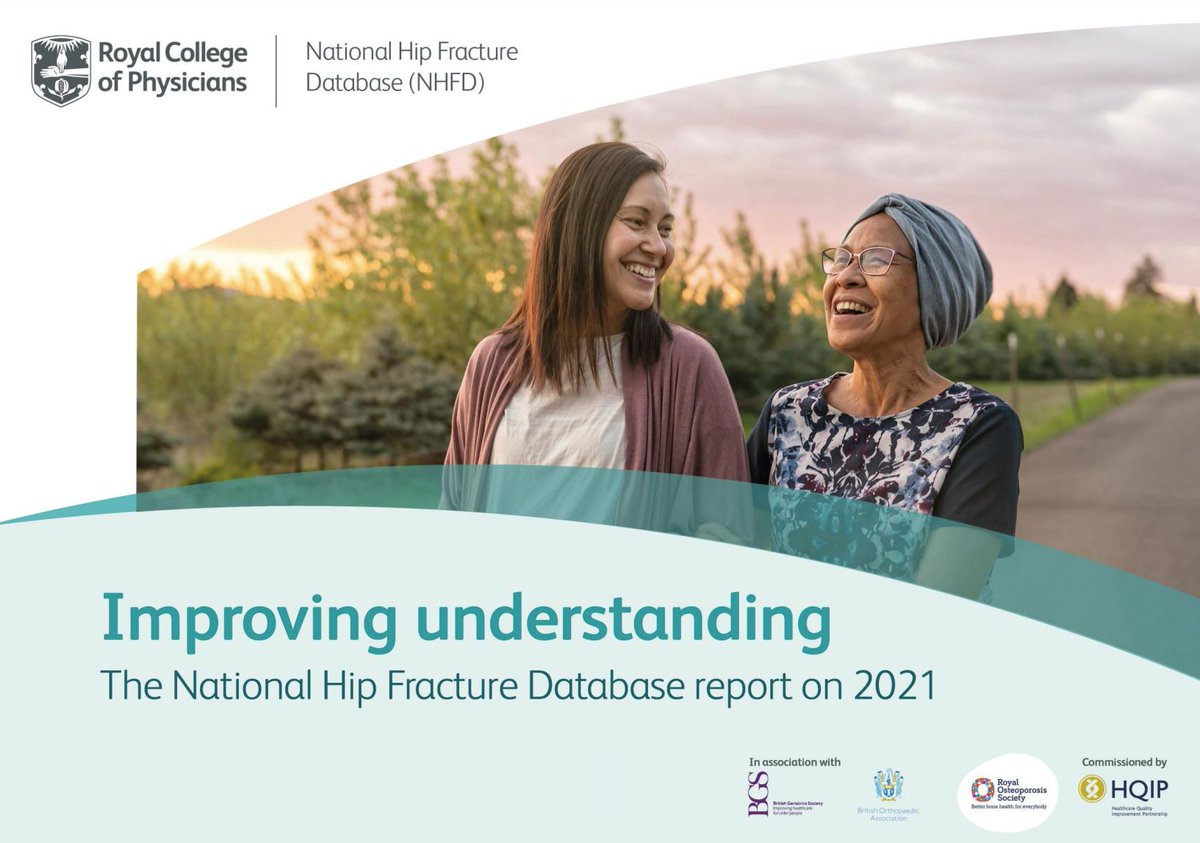 The 14th #NHFD annual report has been published today! 
Read it here: nhfd.co.uk/2022report
#FFFAP #audit #hipfracture