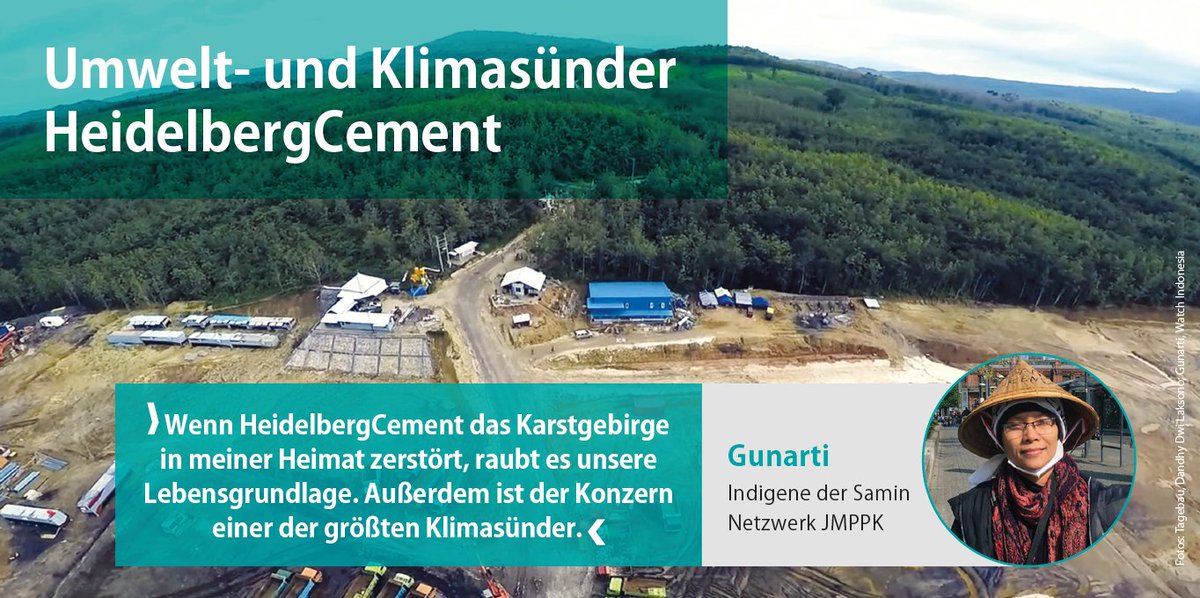 Auf unserer Jahrestagung diesen Samstag verleihen wir Gunarti und der sie unterstützenden Organisation <a href="/WatchIndonesia1/">Watch Indonesia! e.V.</a> für ihr mutiges Engagement für Menschenrechte und Umweltschutz den Henry Mathews Preis. Das Programm und Anmeldung zur Online-Teilnahme: kritischeaktionaere.de/jahrestagung-2…
