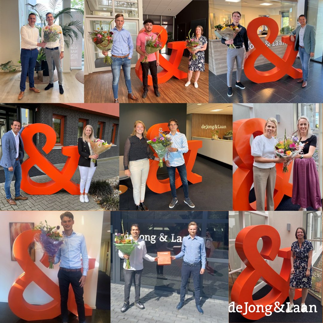 Er starten veel nieuwe collega's bij de Jong &amp; Laan en een warm welkom, betekent een goede start! Op ons intranet delen we altijd foto's van de nieuwe collega's op de verschillende vestigingen. Zo blijven we betrokken🧡. 

#jonglaan #jonglaanbaan #samengaan #welkom