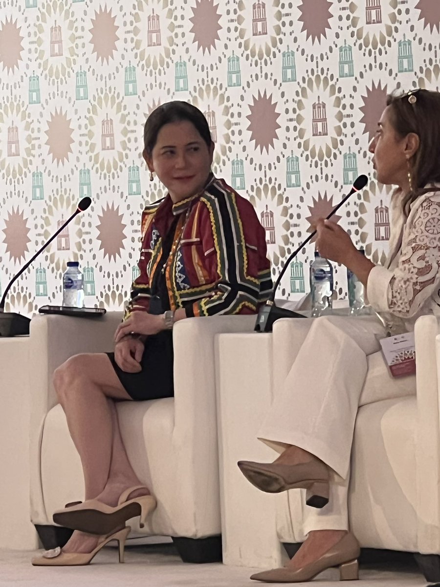 ‘The pandemic showed the youth the importance of saving’ - Deputy Governor Puyat, <a href="/BangkoSentral/">Bangko Sentral</a> and <a href="/BahouMaha/">Maha Bahou</a> discuss how policymakers can encourage #youth #financialinclusion at #afigpf in #Jordan