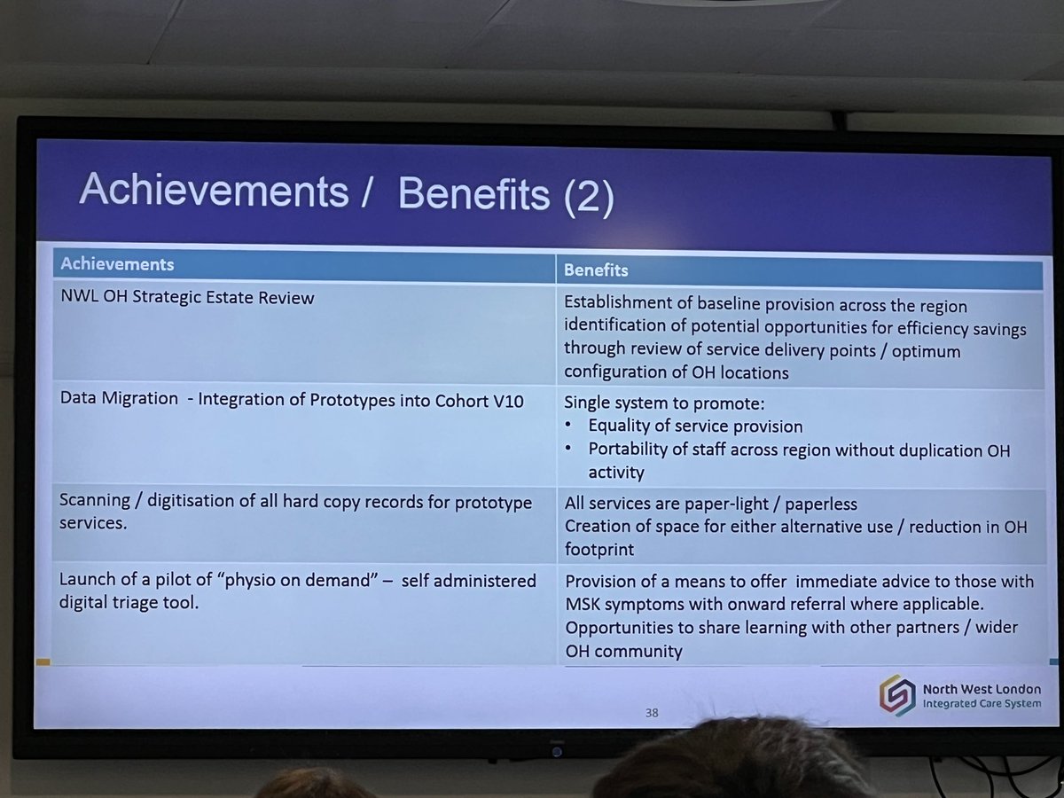 Dr Justin Mokhlis shares how #GrowingOHWB is already becoming a reality for @HealthierNWL integrated care system partners - and the benefits #ItCanBeDone #NHSOHConference22 @NHSOHNetwork @people_nhs