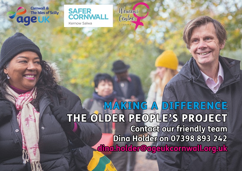 Age UK Cornwall 🇺🇦🏳️🌈 (@ageukcornwall) on Twitter photo 1 of 3) Have you heard of the Older People's Project?
If not, then let us share - we have embarked on an engagement programme with @WomensCCornwall <a href="/SaferCornwall/">Safer Cornwall</a> and people in Cornwall. 💪👇 1 of 3) Have you heard of the Older People's Project?
If not, then let us share - we have embarked on an engagement programme with @WomensCCornwall <a href="/SaferCornwall/">Safer Cornwall</a> and people in Cornwall. 💪👇