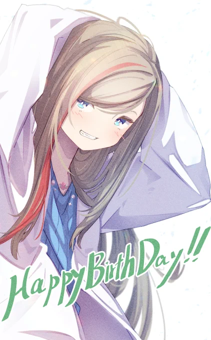 お誕生日おめでとうございます!!#なちゅ誕2022  #なつめぇ画 
