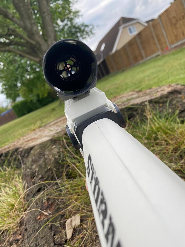 SupplyRightLtd's tweet photo. Get out in your garden and take aim with the removable scope π―
#toys #kidstoys #targetpractice #kidswithtoys #boysandtheirtoys #target #outdoortoys #blaster #toyblaster https://t.co/6ILHZKMpXy