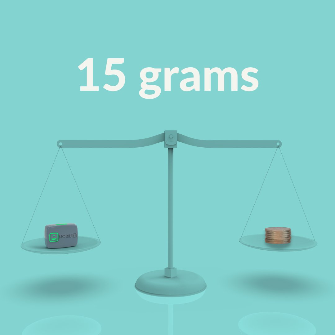 Did you know that Mobili-T weighs as much as a small stack of coins?

#dysphagia #device