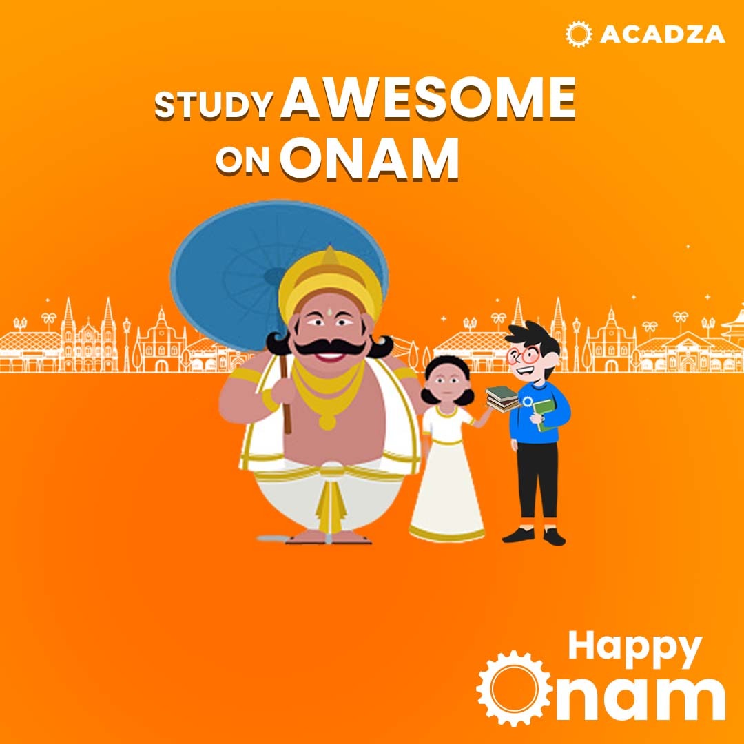 AcadzaDost's tweet photo. A great mentor is super-duper important, just like King Mahabali.🙏
So hop on over to Acadza and get the best mentorship from the country's top educators. ✨
Acadza wishes you a very happy Onam. 🌴

#NEET #jee2022 #jee #NEET2022 #exam #exampreparation #students #acadza https://t.co/OBuKpfFcgD